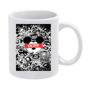 Dope Mickey Tshirt (all Styles And Colors Available) White Mug