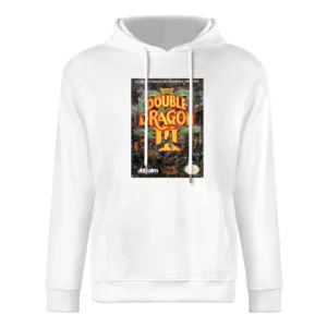 Double Dragon 3 Nes Nintendo Old School Retro Video Game Fan Distresse European Size Men Hoodie