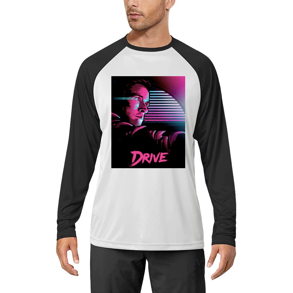 Drive Movie Ryan Gosling Poster Men Long Sleeve T-Shirt