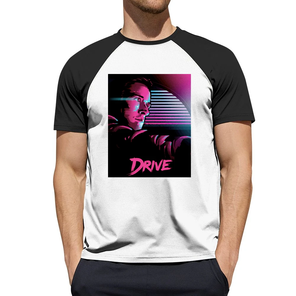 Drive Movie Ryan Gosling Poster Men Short Sleeve T-Shirt