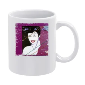 Duran Duran Rio Album Cover Distressed Image White Mug