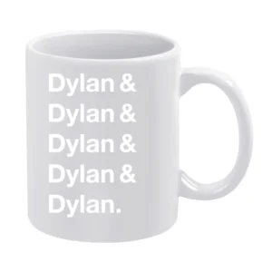 Dylan Best Rapper of All Time Dave Chapelle Show Funny White Mug