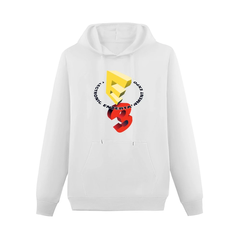 E3 Electronic Entertainment Expo Video Game Fan Men Hoodie With Pocket