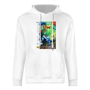 Earthworm Jim Sega Genesis Old School Retro Video Game Fan Distressed European Size Men Hoodie