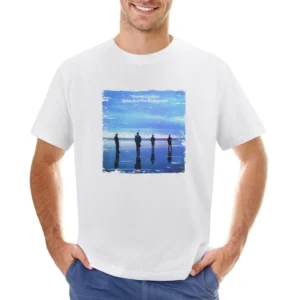 Echo And The Bunnymen Heaven Up Here Album Cover Distressed Image T Sh Asian Size Men T-Shirt