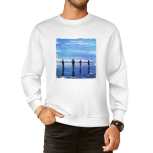 Echo And The Bunnymen Heaven Up Here Album Cover Distressed Image T Sh European Size Pullover Sweater