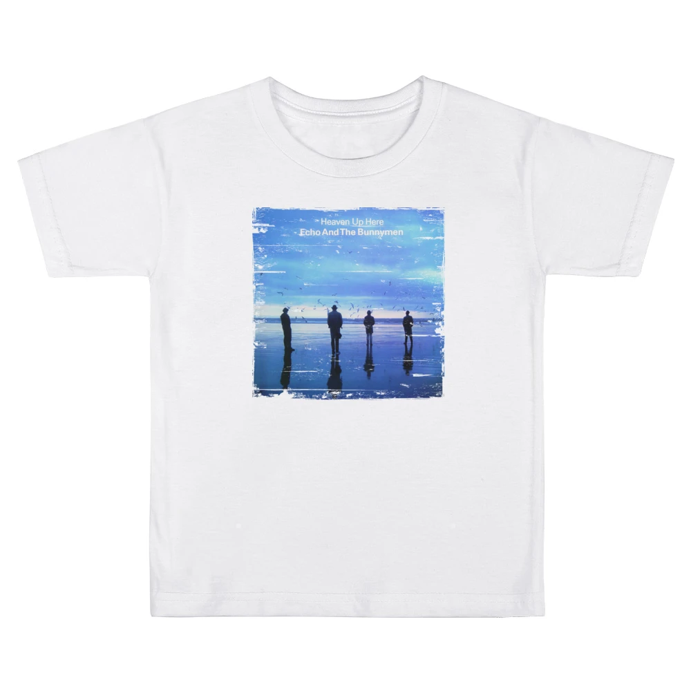 Echo And The Bunnymen Heaven Up Here Album Cover Distressed Image T Sh Kids Boys Girls T-Shirt
