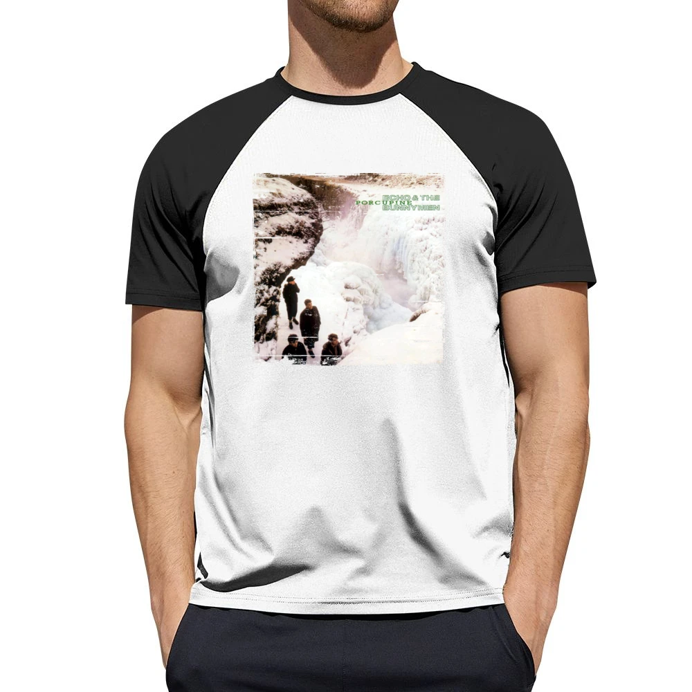 Echo And The Bunnymen Porcupine Album Cover Distressed Image Men Short Sleeve T-Shirt