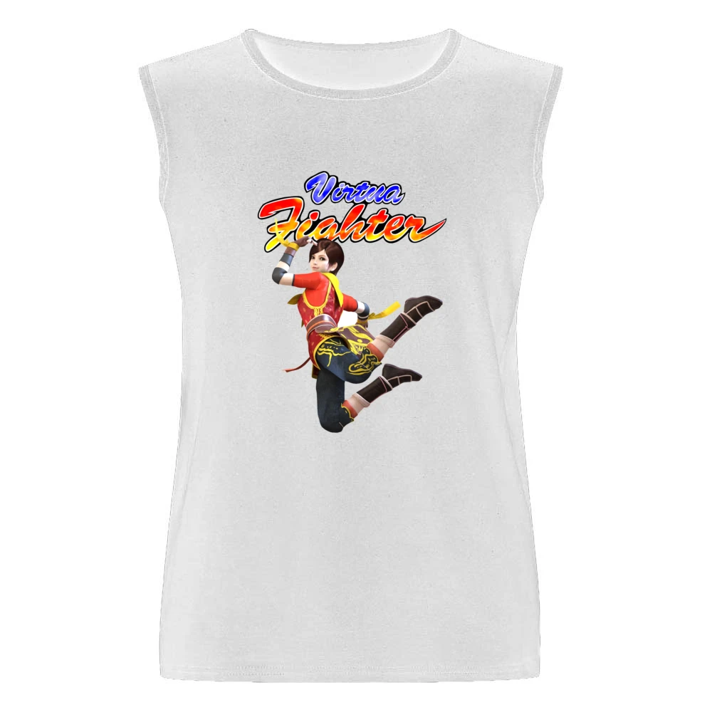 Eileen Virtua Fighter Arcade Fighting Retro Video Game Character Fan T Men Sleeveless T-Shirt