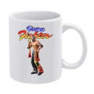 El Blaze Virtua Fighter Arcade Fighting Retro Video Game Character Fan White Mug