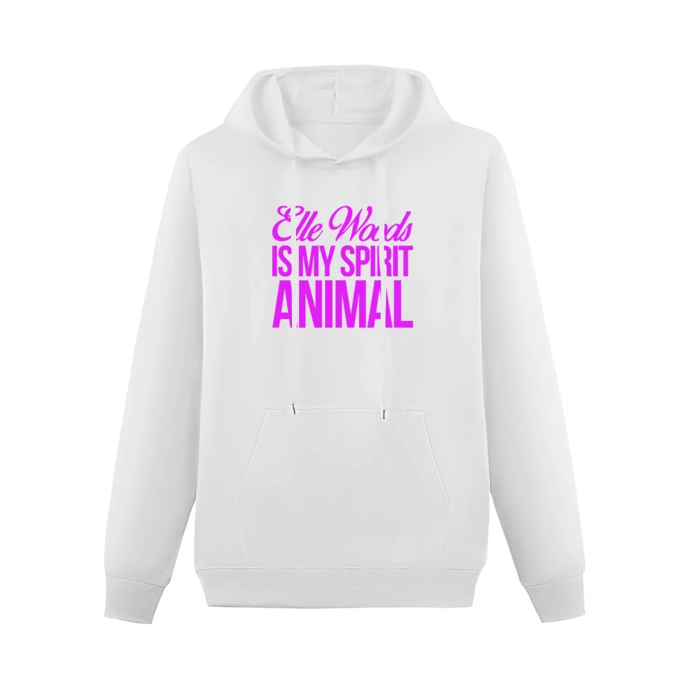 Elle Woods Is My Spirit Animal Funny Legally Blonde Harvard Law Graphi Men Hoodie With Pocket