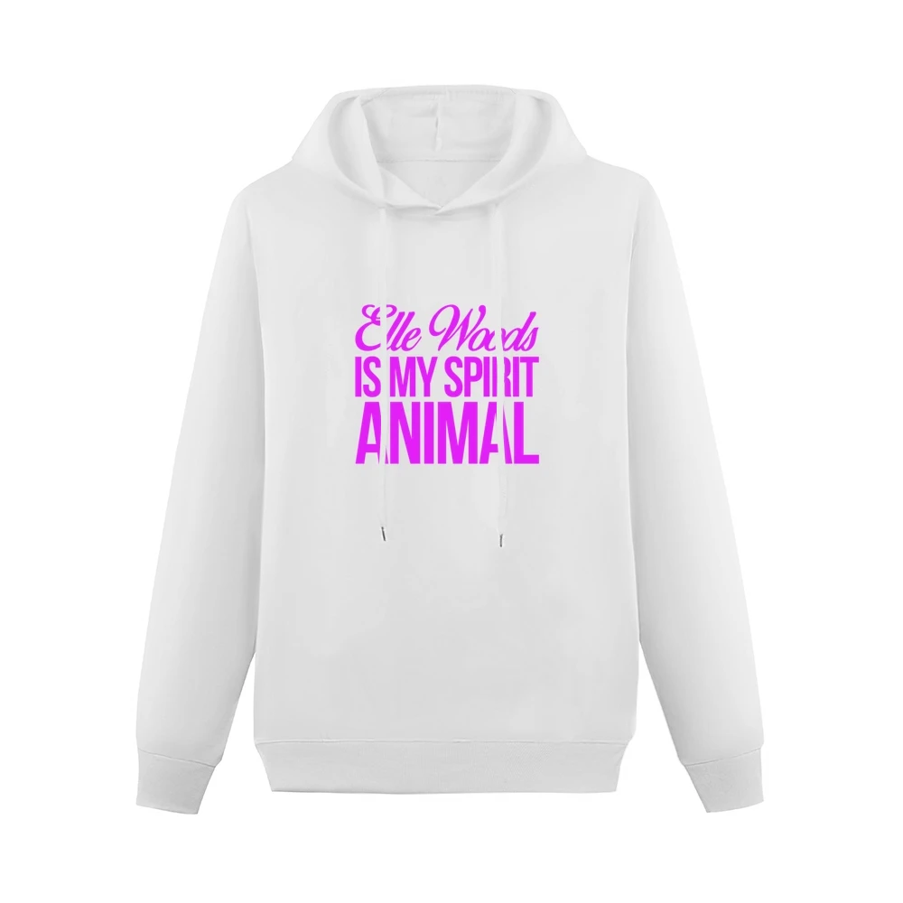 Elle Woods Is My Spirit Animal Funny Legally Blonde Harvard Law Graphi Men Hoodie Without Pocket