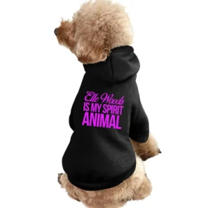 Elle Woods Is My Spirit Animal Funny Legally Blonde Harvard Law Graphi Pet Apparel Clothes