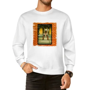 Emmylou Harris Elite Hotel Album Cover Distressed Image European Size Pullover Sweater