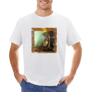 Emmylou Harris Pieces Of The Sky Album Cover Distressed Image Asian Size Men T-Shirt