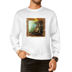 Emmylou Harris Pieces Of The Sky Album Cover Distressed Image European Size Pullover Sweater