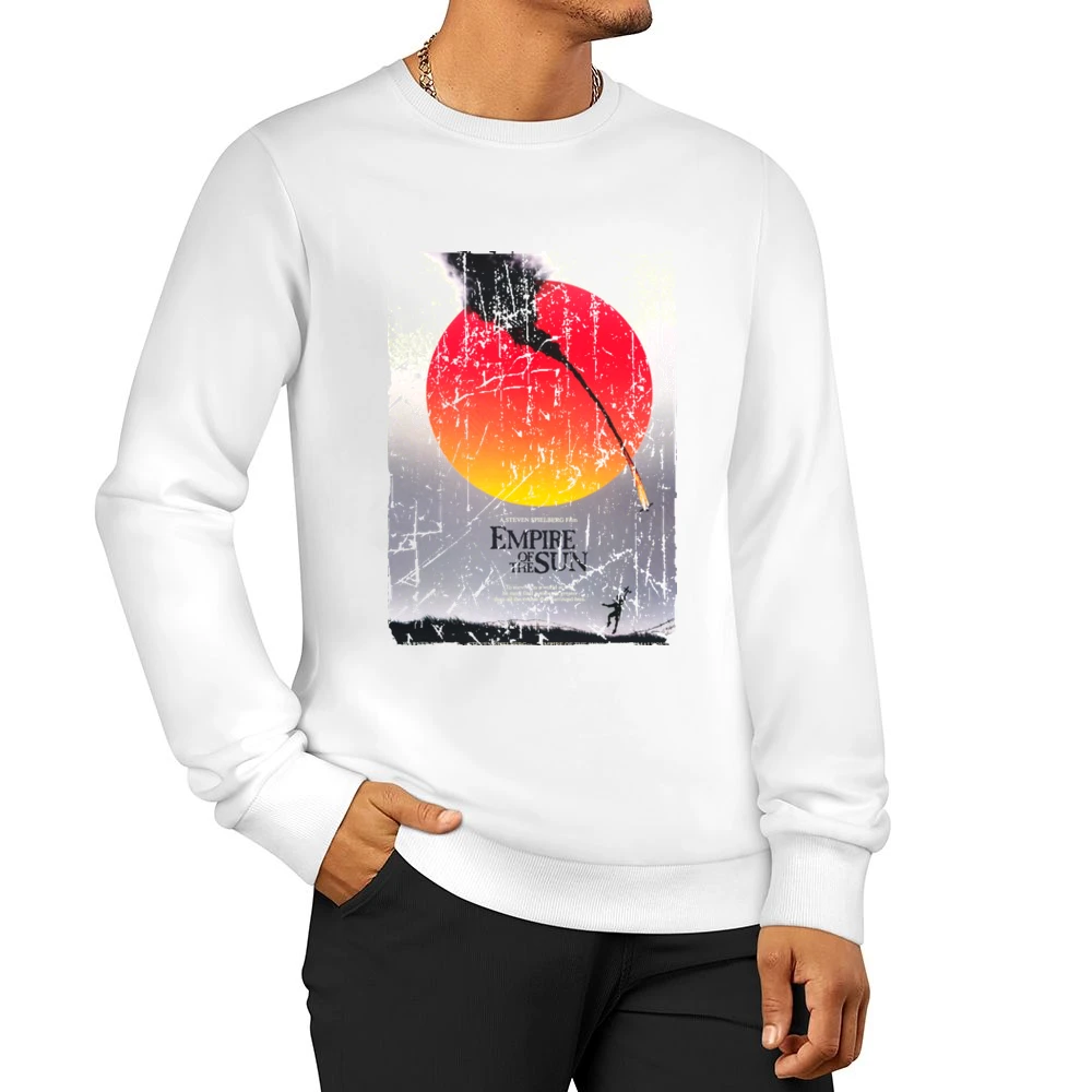 Empire Of The Sun Movie Poster Retro Aged Look Men Pullover Sweatshirt