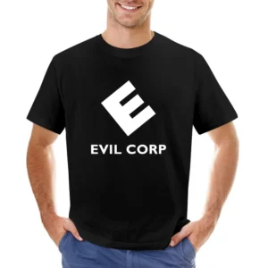 Evil Corp Mr Robot Science Fiction Tv Show Fan Asian Size Men T-Shirt