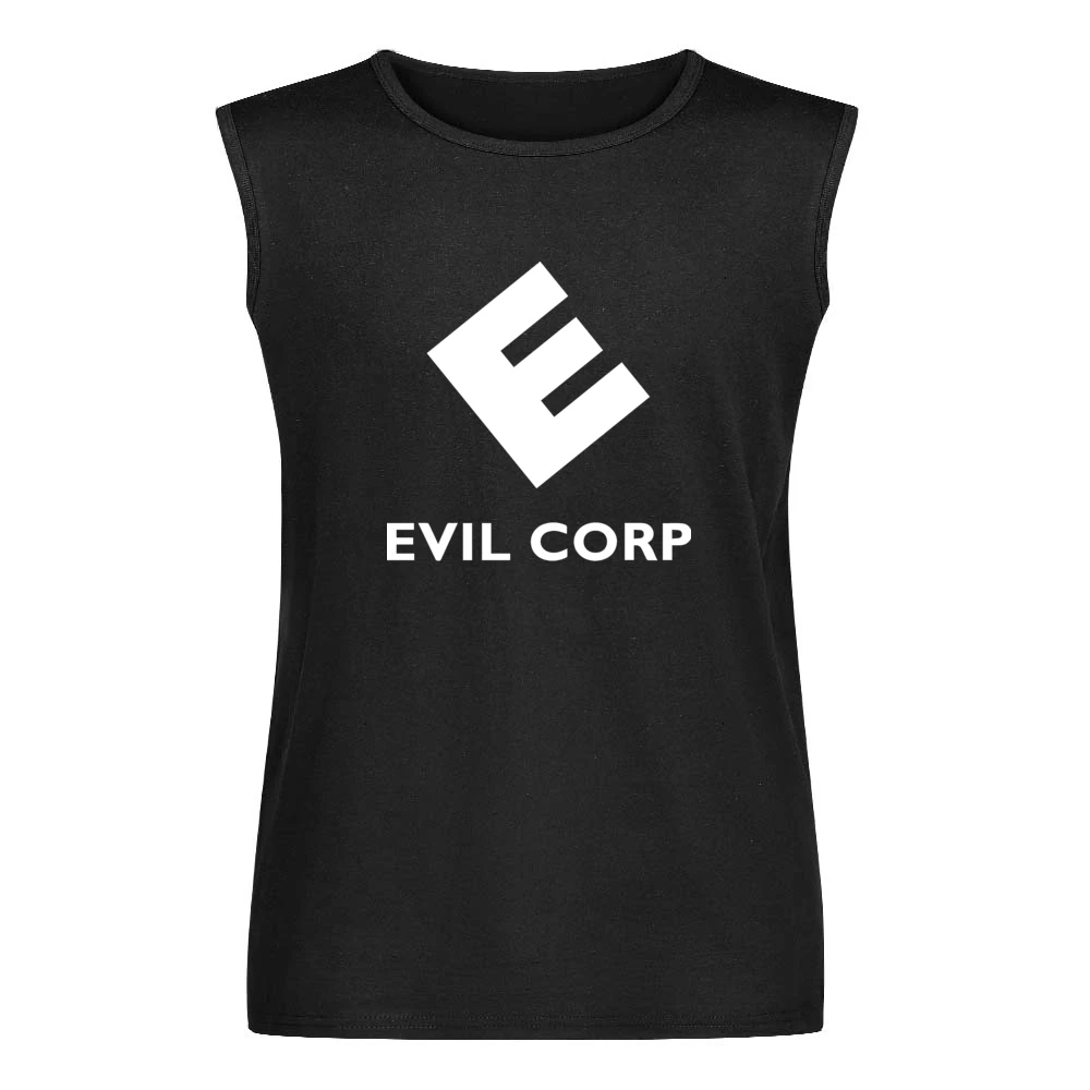 Evil Corp Mr Robot Science Fiction Tv Show Fan Men Sleeveless T-Shirt