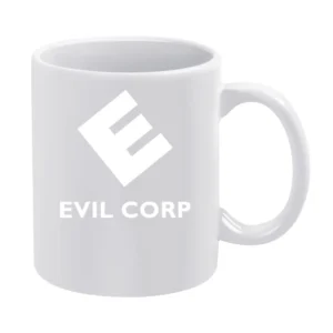 Evil Corp Mr Robot Science Fiction Tv Show Fan White Mug