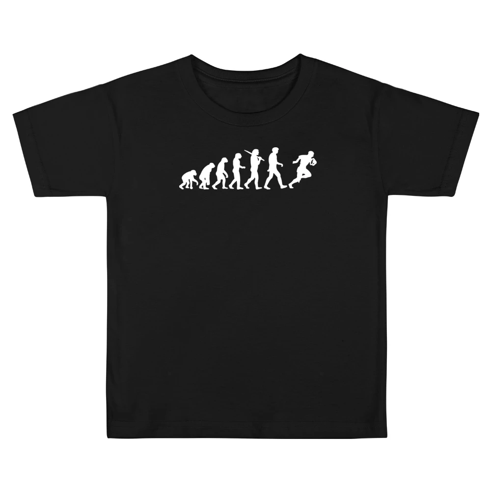 Evolution Of A Rugby Player Sport Kids Boys Girls T-Shirt