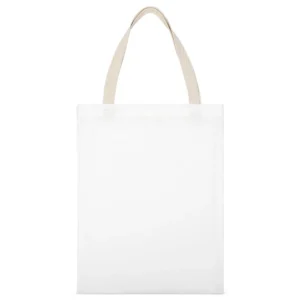Evolution Versus Creationism Dinosaur Fish Funny White Canvas Tote Shopping Bag
