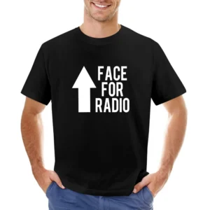 Face For Radio Funny Arrow Graphic Asian Size Men T-Shirt