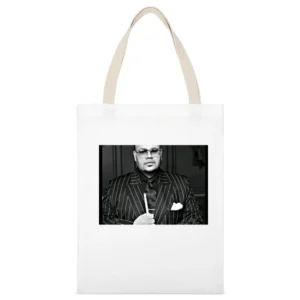 Fat Joe Swagg Tshirt White Canvas Tote Shopping Bag