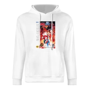 Fatal Fury 2 Sega Genesis Old School Retro Video Game Fan Distressed T European Size Men Hoodie