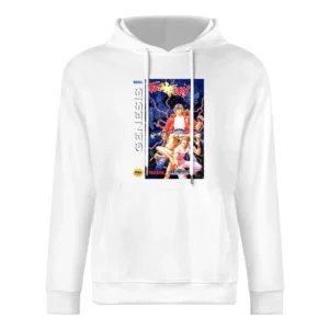 Fatal Fury Sega Genesis Old School Retro Video Game Fan Distressed T S European Size Men Hoodie