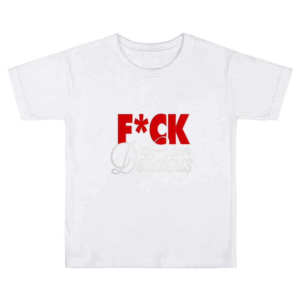 F*ck That's Delicious Long Sleeve Kids Boys Girls T-Shirt