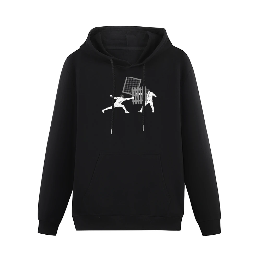 Fencing Funny Sports Men Hoodie With Pocket