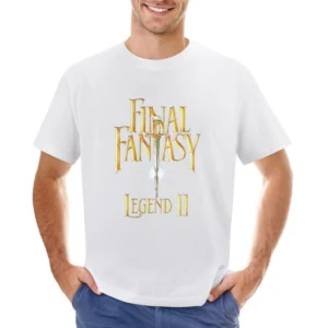 Final Fantasy Legend 2 Game Boy Nintendo Old School Retro Video Game F Asian Size Men T-Shirt