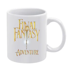 Final Fantasy Legend Adventure Game Boy Nintendo Old School Retro Vide White Mug