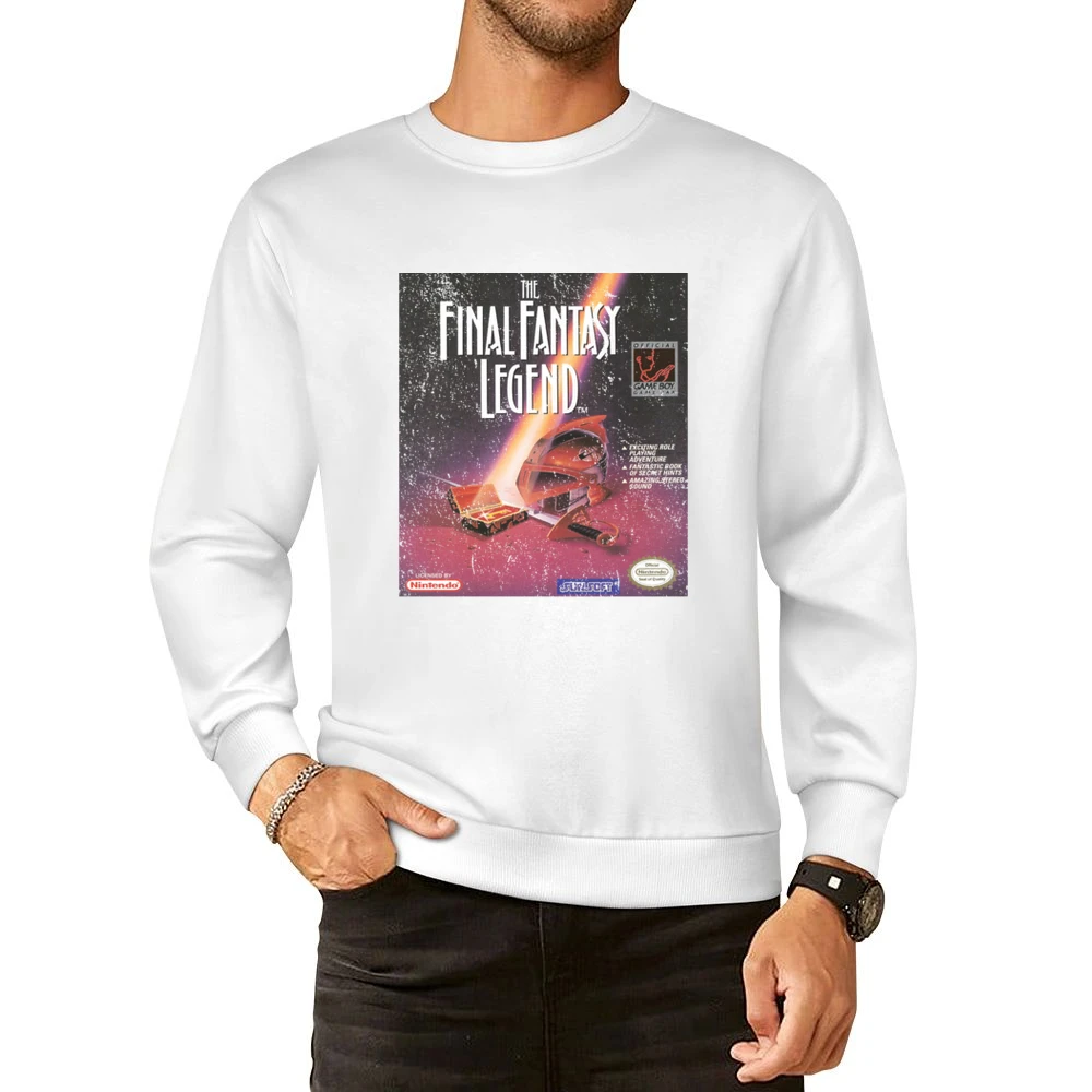 Final Fantasy Legend Game Boy Nintendo Old School Retro Video Game Fan European Size Pullover Sweater