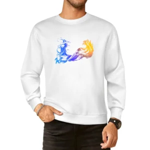 Final Fantasy X Logo No Font RPG Video Game Fan European Size Pullover Sweater