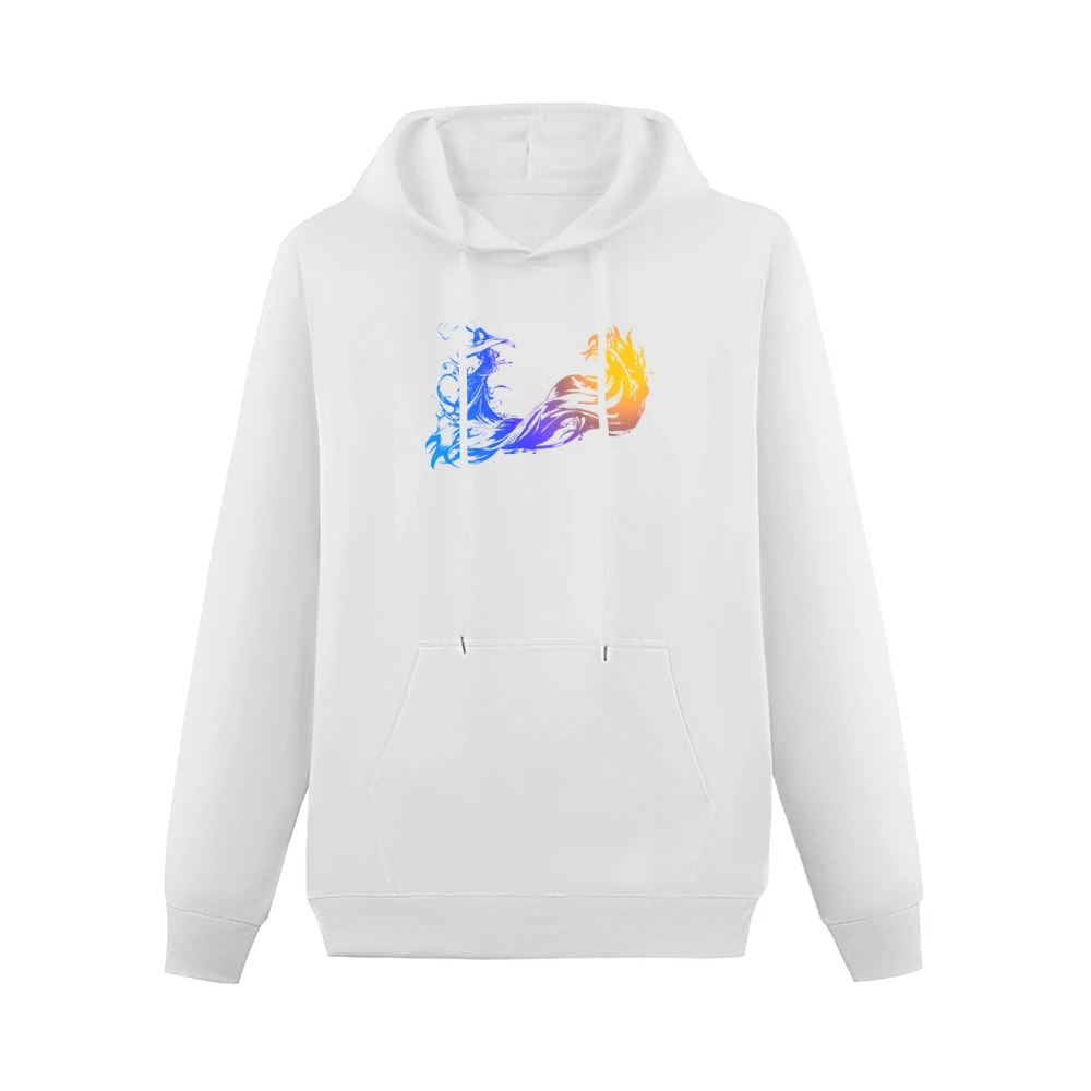 Final Fantasy X Logo No Font RPG Video Game Fan Men Hoodie With Pocket