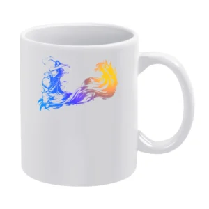 Final Fantasy X Logo No Font RPG Video Game Fan White Mug