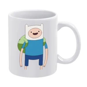 Finn Adventure Time White Mug