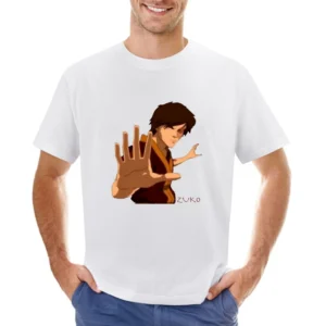 Fire nation Banished prince Zuko avatar The Last Airbender legend of A Asian Size Men T-Shirt