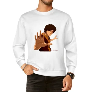 Fire nation Banished prince Zuko avatar The Last Airbender legend of A European Size Pullover Sweater