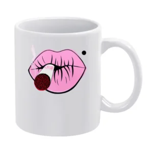 First Kiss Popular Kid Rock Album Cover Graphic Music White Mug