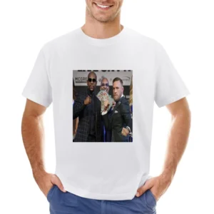Floyd Mayweather Connor Mcgregor Moneybelt Tshirt Asian Size Men T-Shirt