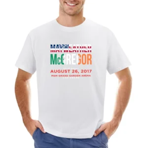Floyd Mayweather Vs Conor Mcgregor Fight August 26 Promo Asian Size Men T-Shirt