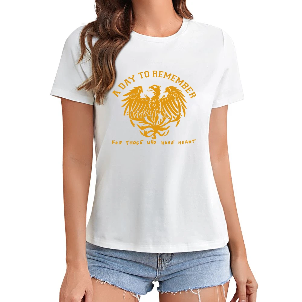 For Thoose whi have heart A Day To Remember adtr Asian Size Women Ladies T-shirt