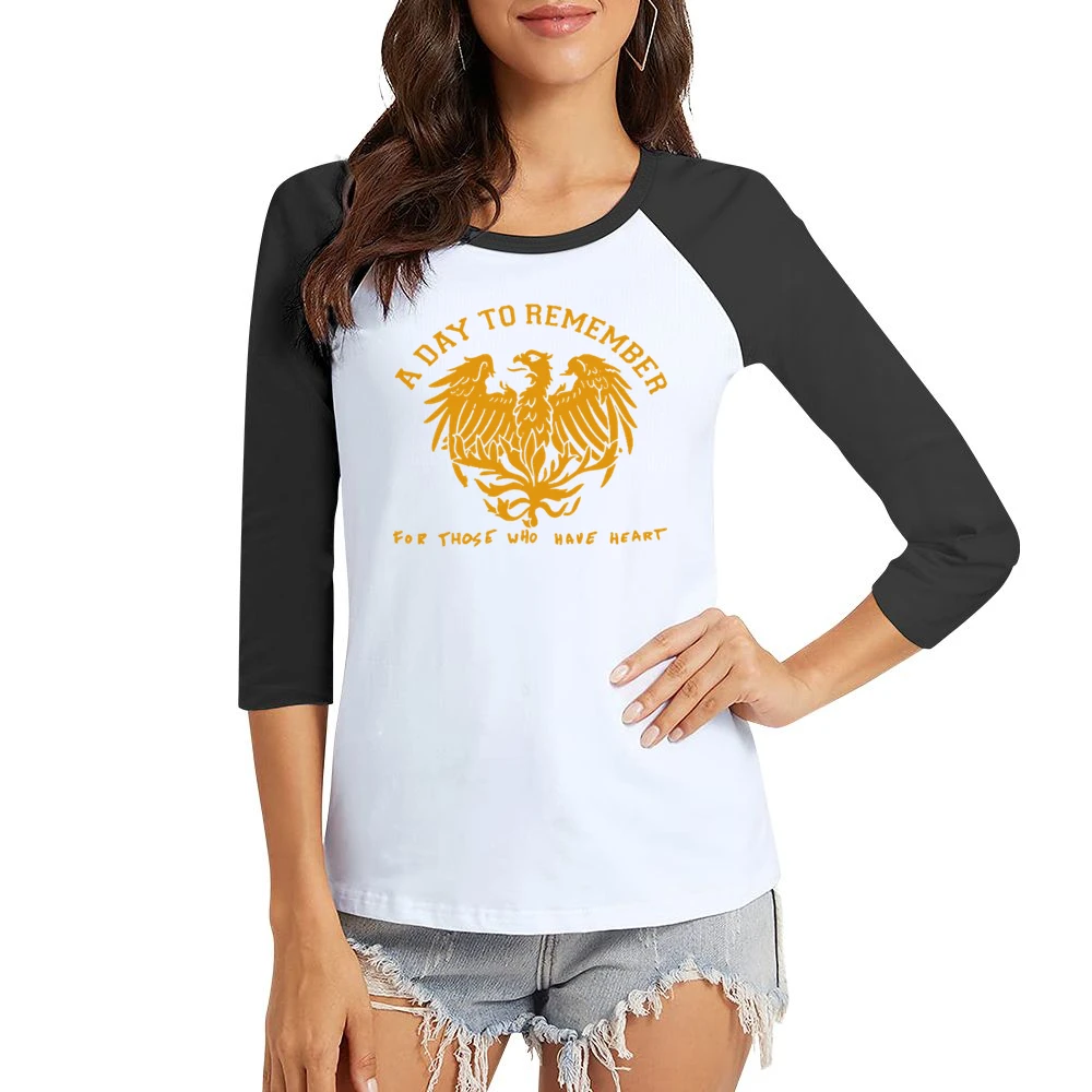 For Thoose whi have heart A Day To Remember adtr Women Ladies 3-4 Sleeve T-Shirt