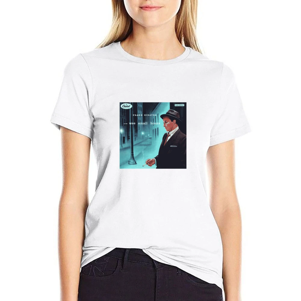 Frank Sinatra In The Wee Small Hours Music US Size Women Ladies T-shirt