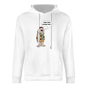 Fred Flinstone family guy peter griffin funny European Size Men Hoodie