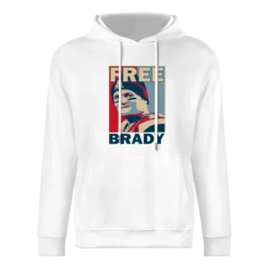Free Tom Brady Fun New England Football Suspension Hope Style Graphic European Size Men Hoodie