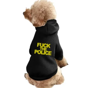 Fuck The Police Grunge Rap Song Fun Hardcore Pet Apparel Clothes